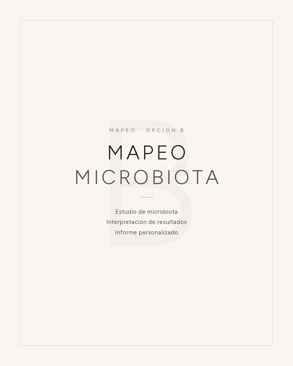 Mapeo Microbiota